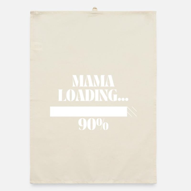 Mama Loading Organic Geschirrtuch