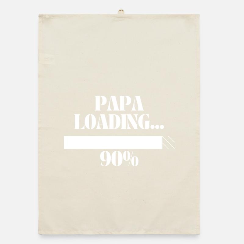Papa Loading Organic Geschirrtuch