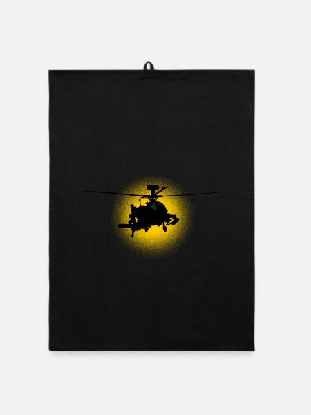 Apache - Organic dish towel - black - Front