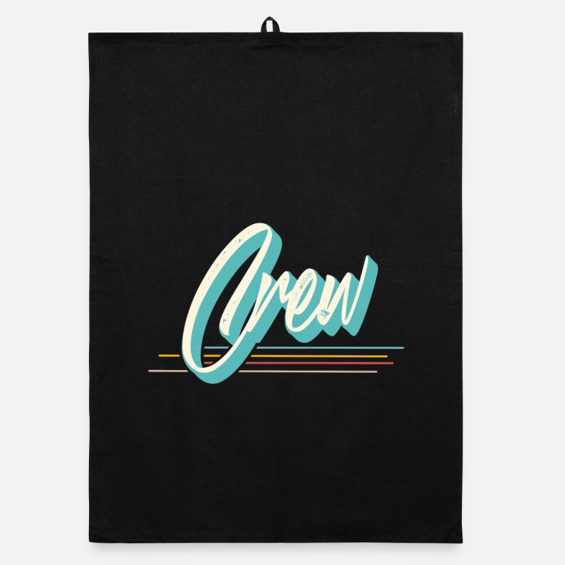 Crew Team Squad Organic Geschirrtuch