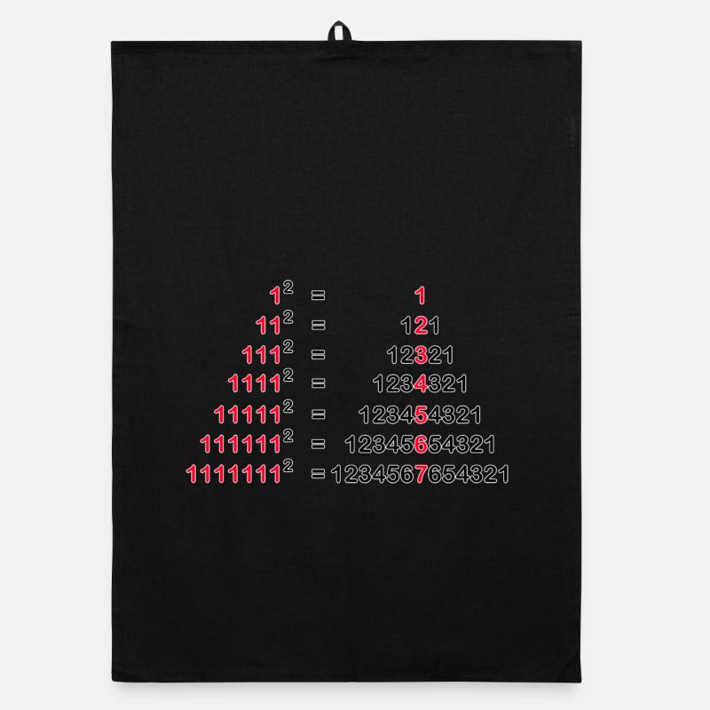 PAY PALINDROME 1x1 HIGH TWO GIFT 1^2 Organic dish towel