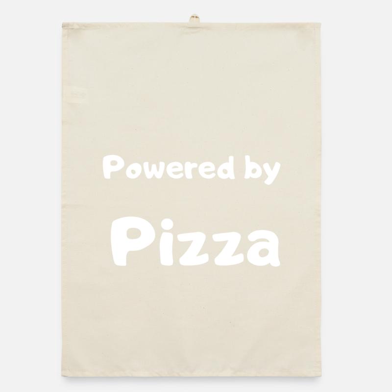 Pizza design Organic dish towel