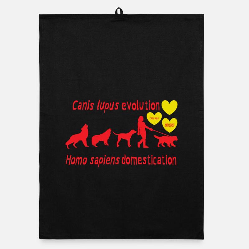 Canis lupus evolution Homo sapiens domestication Organic dish towel
