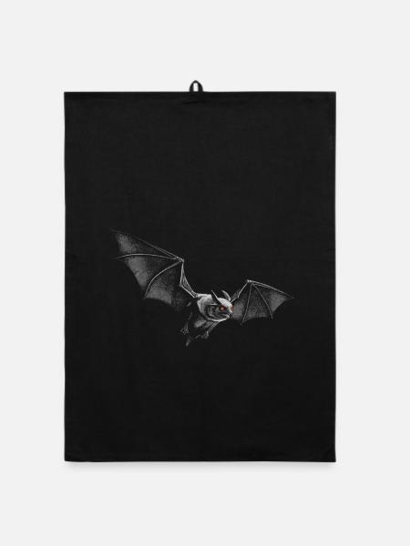 Vampire - Organic dish towel - black - Front