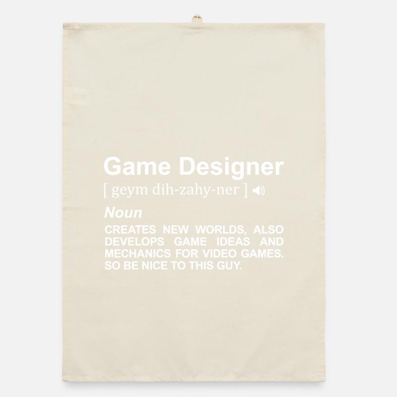 Game Designer Meaning Organic dish towel