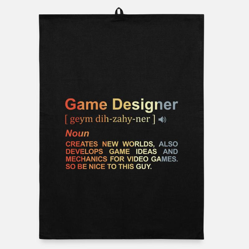 Définition du concepteur de jeu Torchon bio