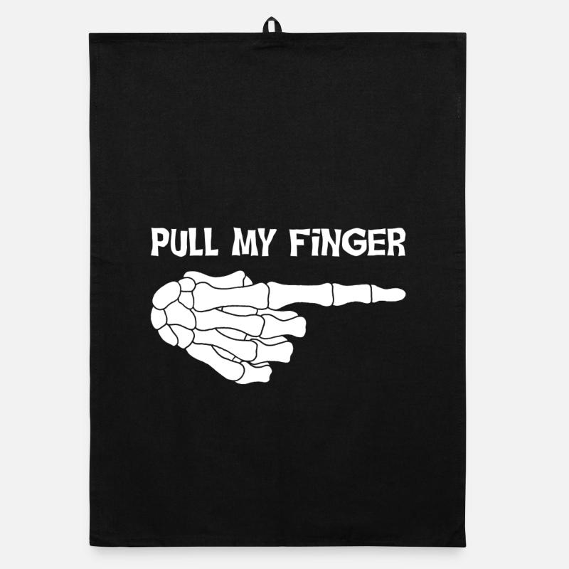 Deadly Joke Organic dish towel