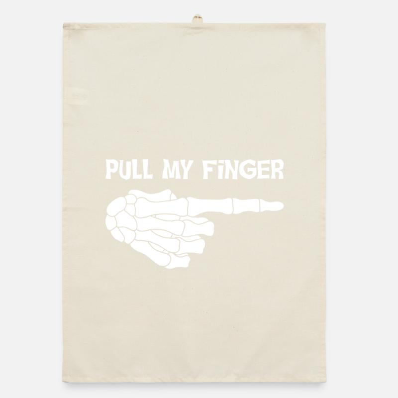 Deadly Joke Organic dish towel