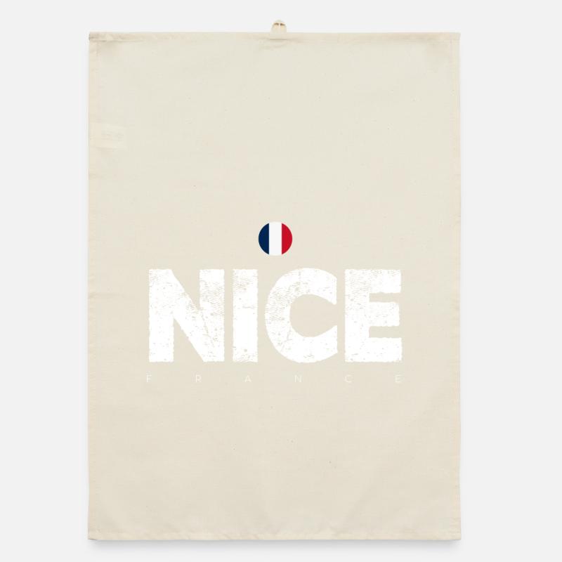 Nizza Frankreich Verzweifelte Briefe Organic Geschirrtuch
