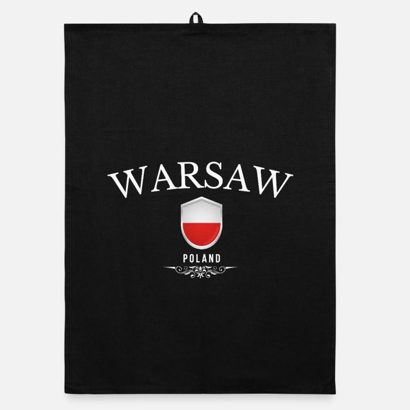 Varsovie, Pologne, design minimaliste élégant Torchon bio