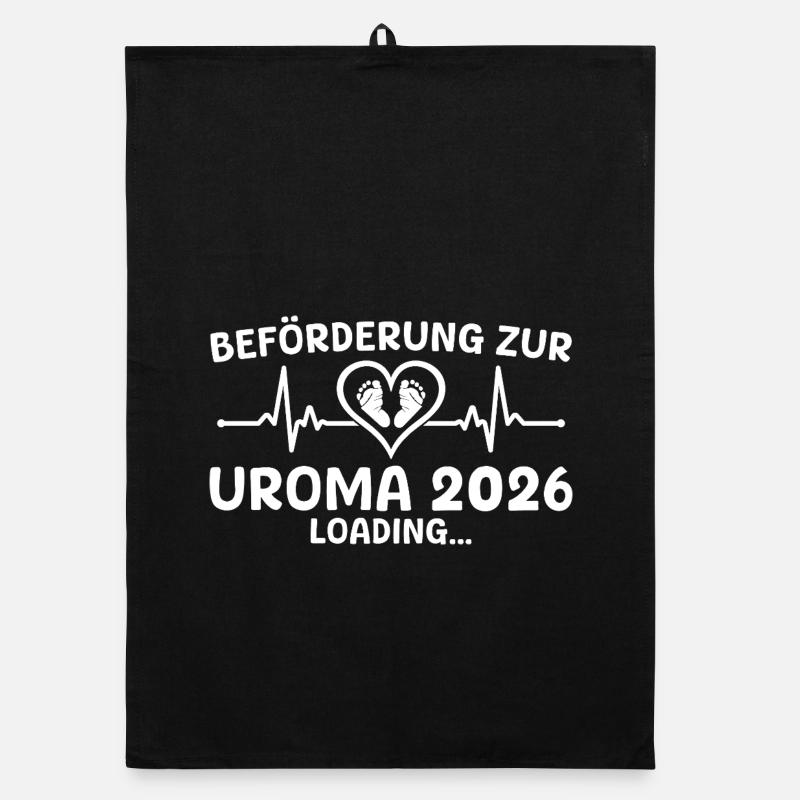 Great-to-be 2026 loading - Great-grandmother Organic dish towel