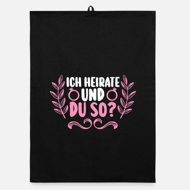 Bachelor Party Team Bride Hen Party Organic dish towel