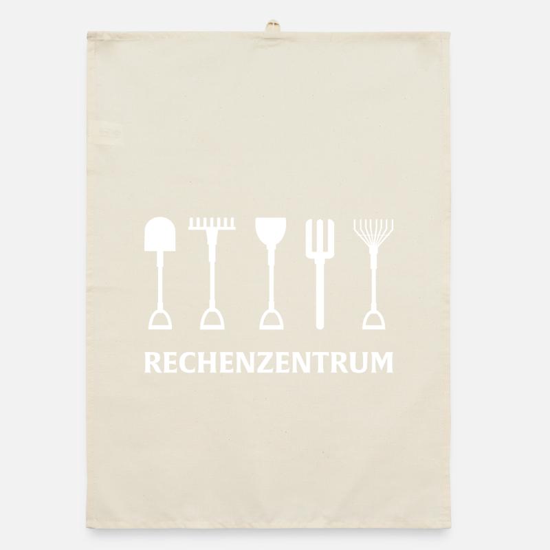 Rechenzentrum Gartenarbeit  Organic Geschirrtuch