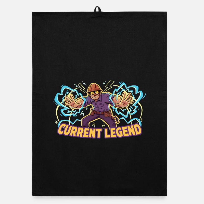Kraftheld Electrician Current Legend Organic dish towel