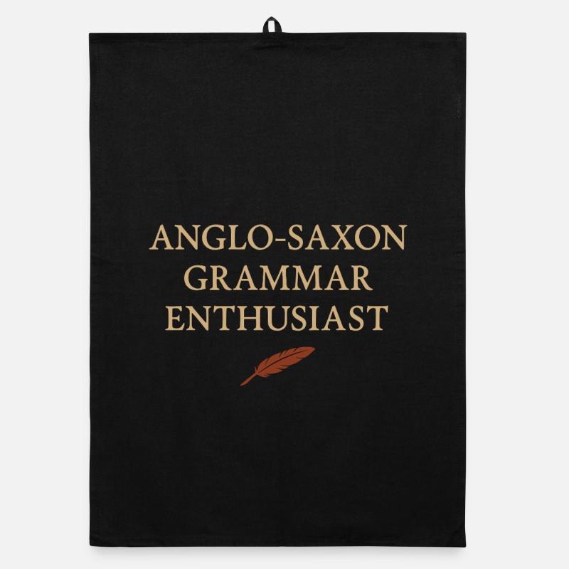 Ancient English Runic Alphabet Organic dish towel