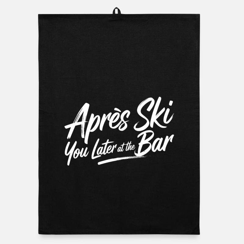 Après ski plus tard au bar Torchon bio