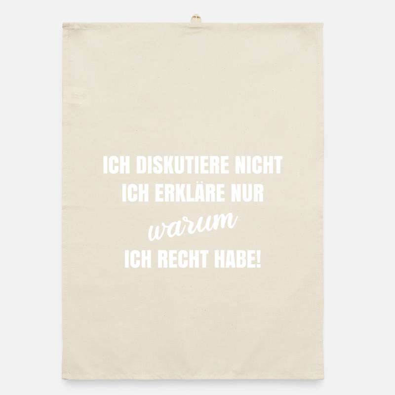 I don't discuss, I just explain why I Organic dish towel