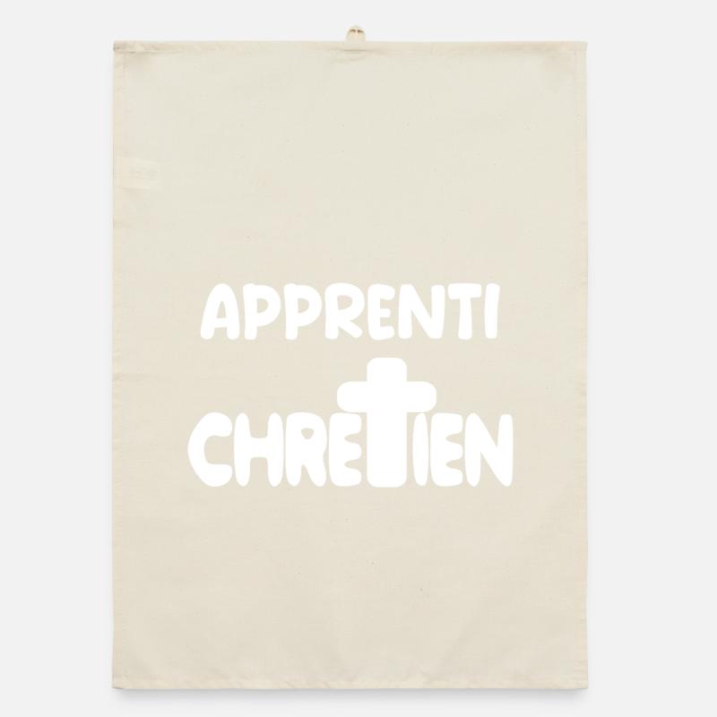 Catholic Christian Gift God Organic dish towel