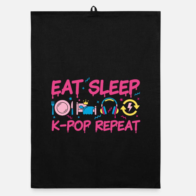 Mange, dors, K-Pop, rediffusion, musique coréenne K-pop. Torchon bio