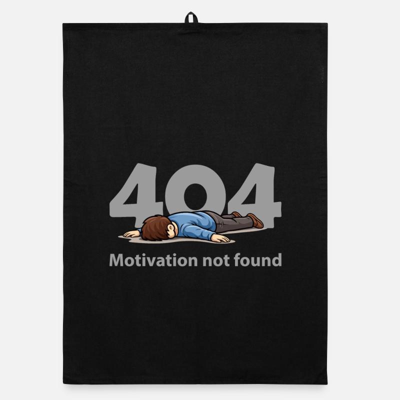 Motivation Not Found – Error 404 Organic dish towel