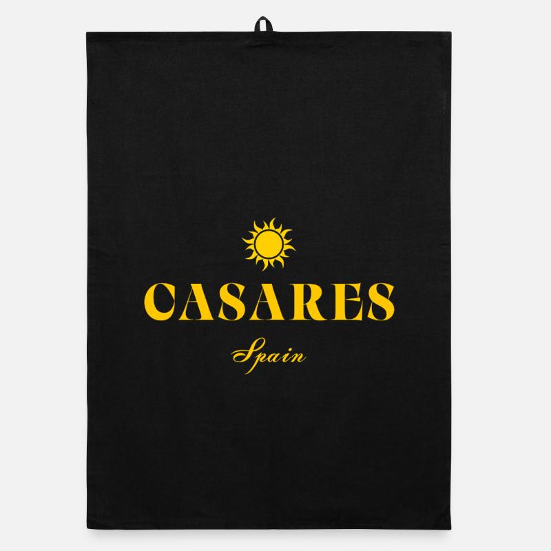Casares, Spanien Sonne Organic Geschirrtuch