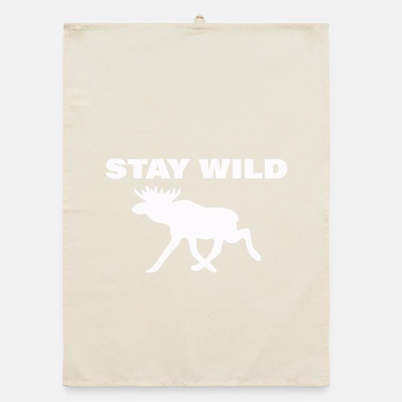 STAY WILD Organic Geschirrtuch