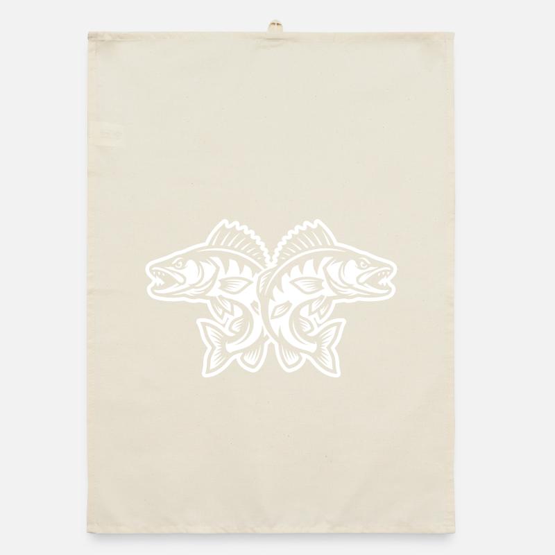 Pike Fish Organic dish towel