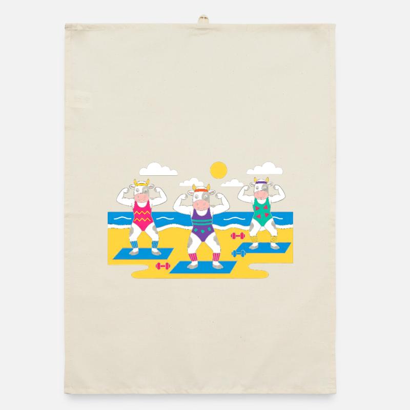 Plage de Yoga des Vaches Torchon bio