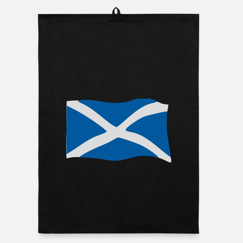 Schottland Fahne Organic Geschirrtuch