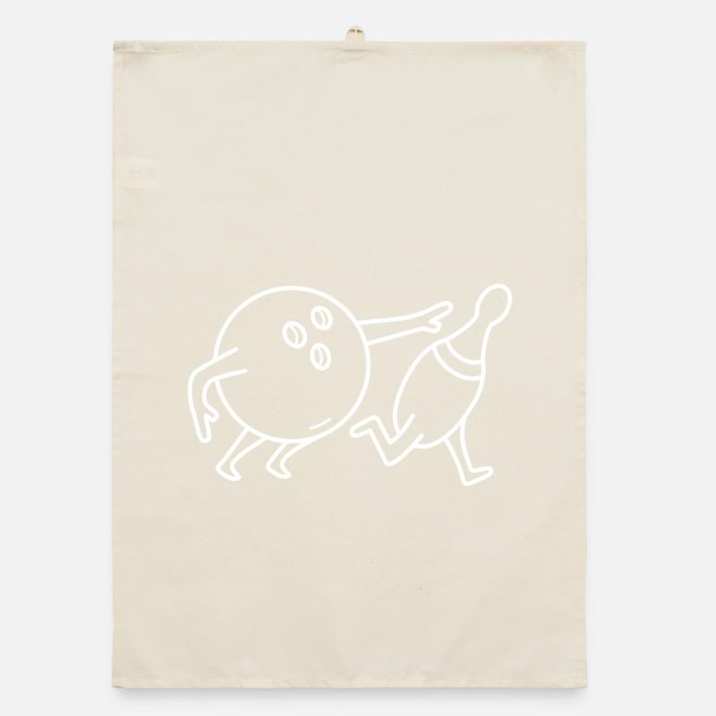 Bowling Bowling boule de bowling et pin Torchon bio