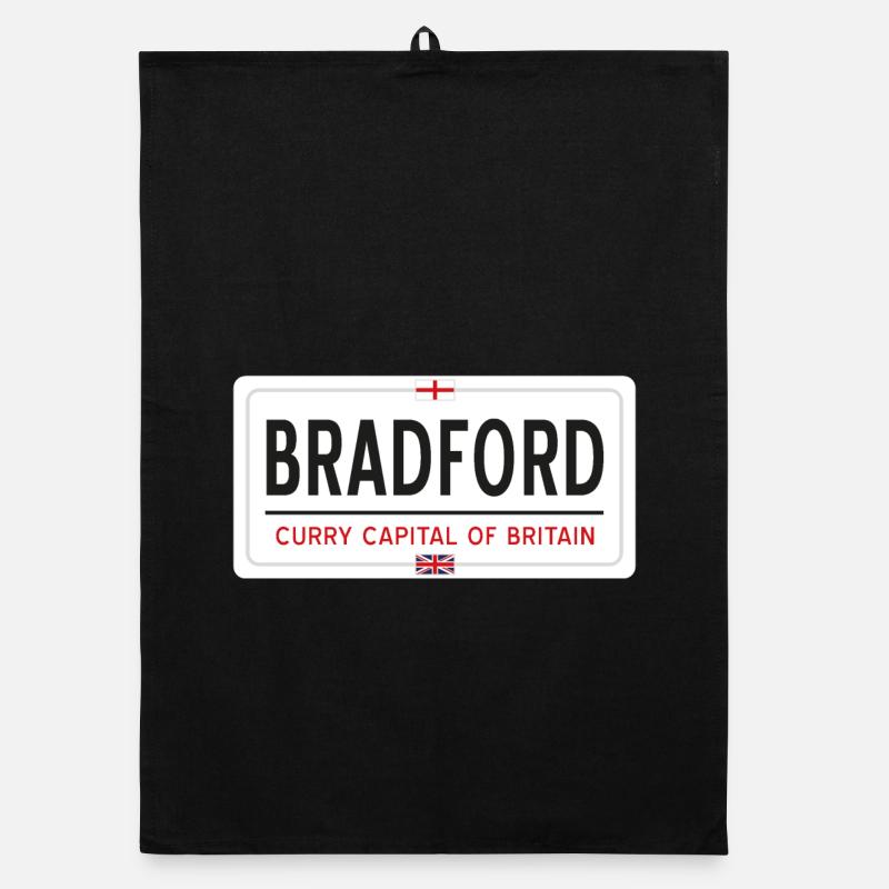 Panneau de la ville de Bradford Torchon bio
