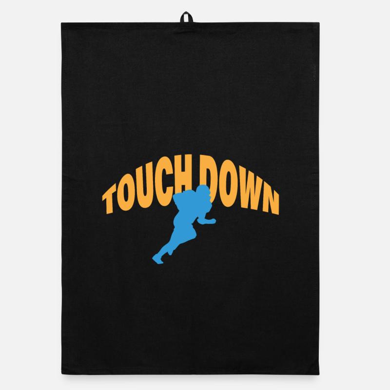 ATTERRISSEZ VERS LE BAS Torchon bio