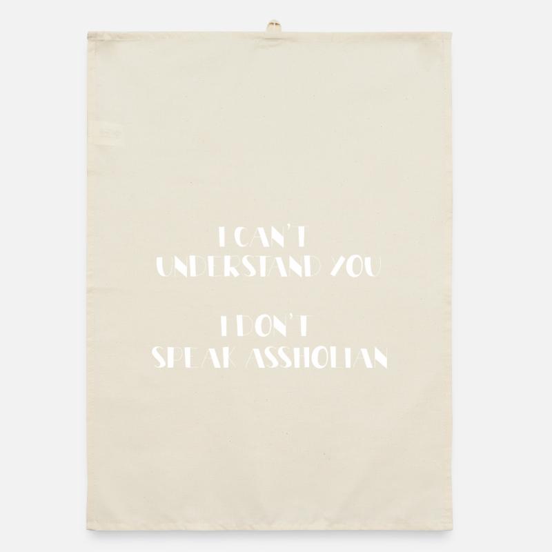 Je ne te comprends pas Torchon bio