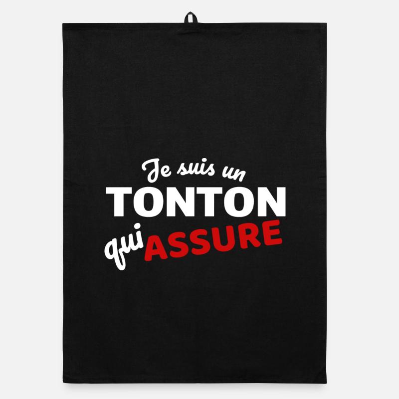 Je suis un tonton qui assure Torchon bio