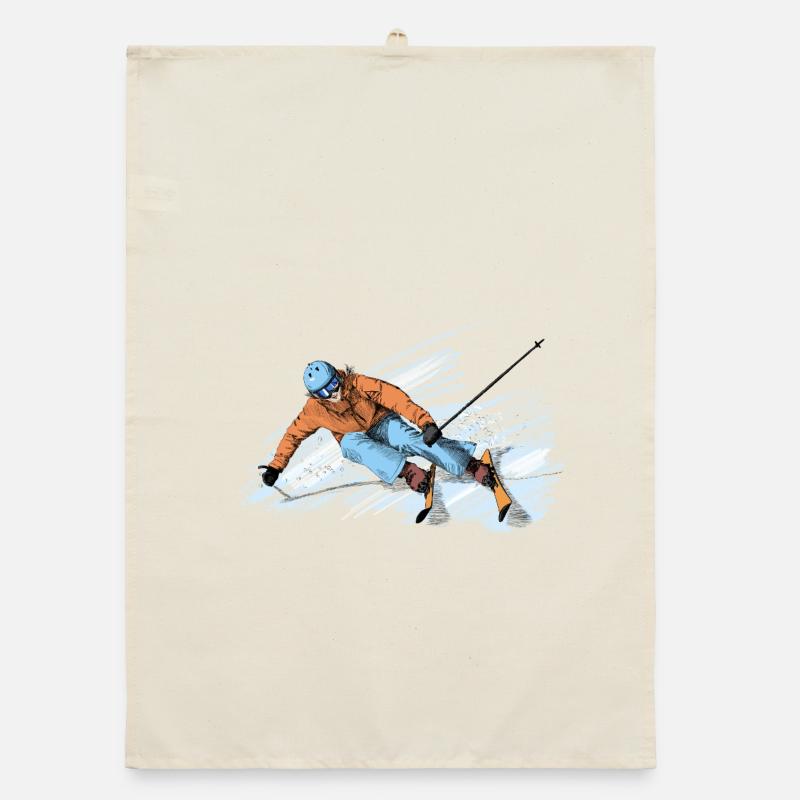 Abfahrt Organic Geschirrtuch