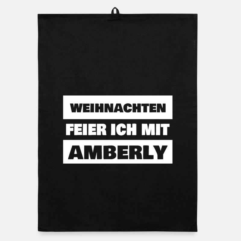 Amberly as a given name Organic dish towel