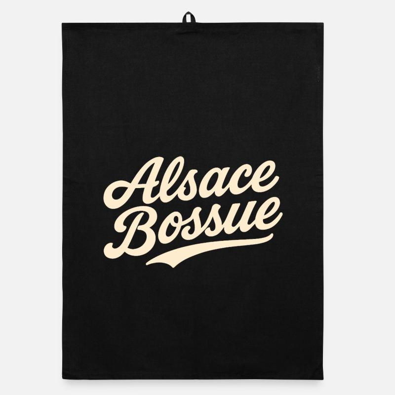 Lettrage Alsace Bossue Torchon bio