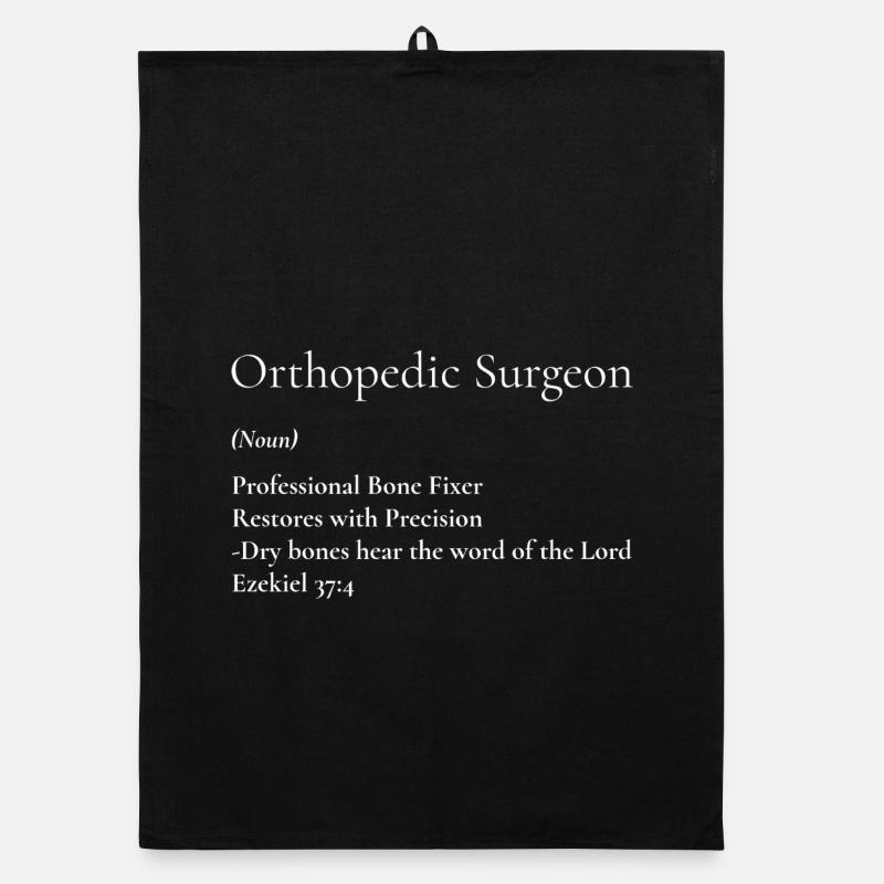 Chirurgien orthopédiste Bone Fixer Tee Torchon bio