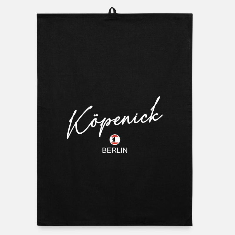 Köpenick - Drapeau de Berlin - Ours de Berlin Torchon bio