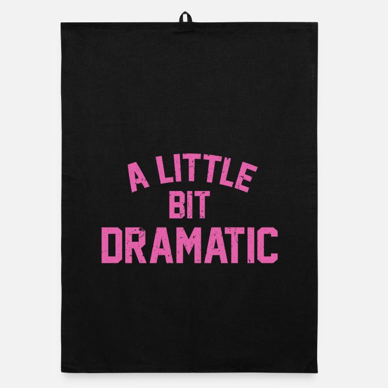 Ein bisschen dramatisch Organic Geschirrtuch