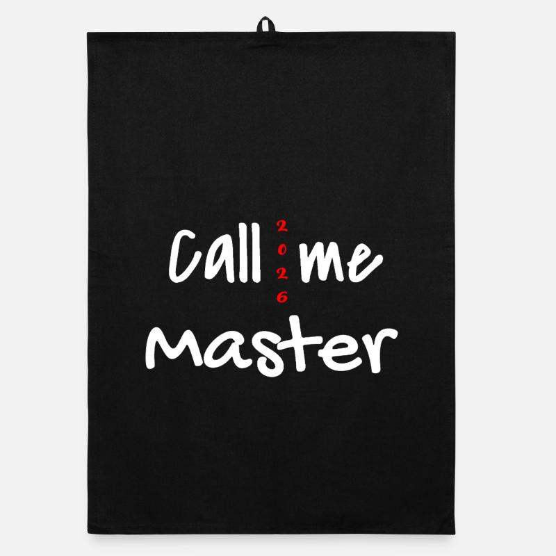 Master 2026 Graduation Graduation Organic dish towel