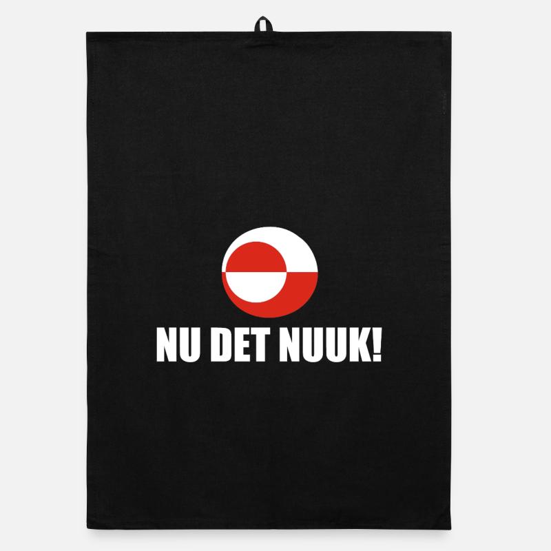Greenland - Nu Det Nuuk - Denmark - Danmark Organic Geschirrtuch