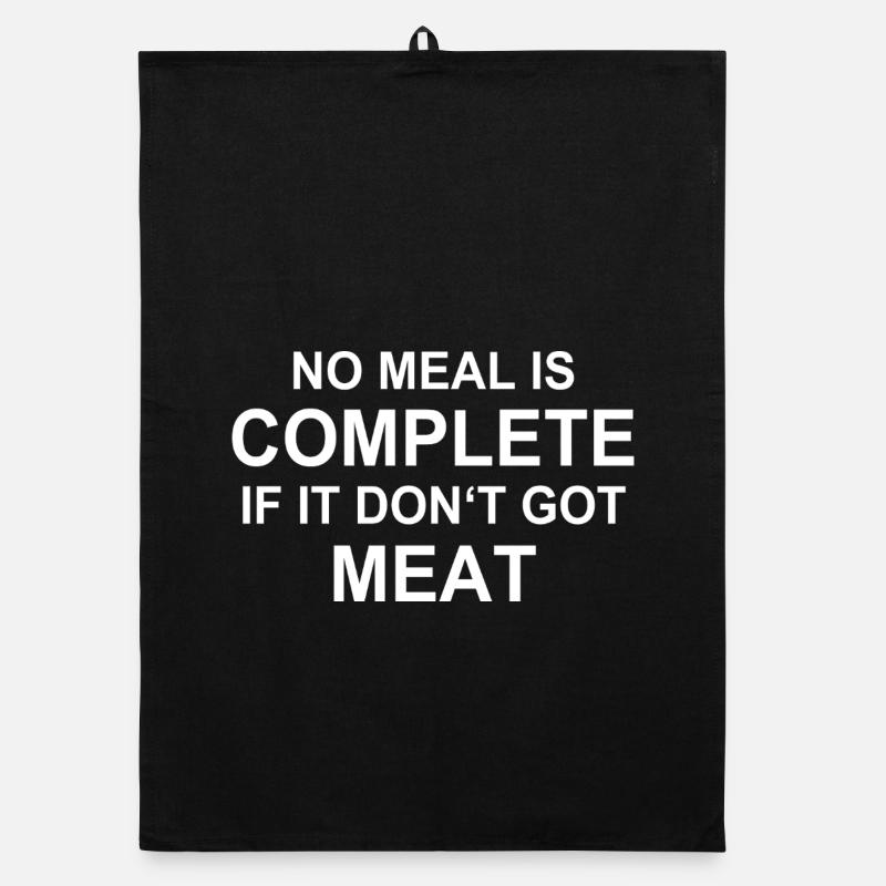 Meat Grilling BBQ Burger Steak Western Chef Organic dish towel