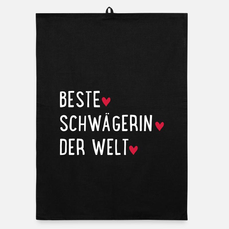 Beste Schwägerin der Welt Organic Geschirrtuch