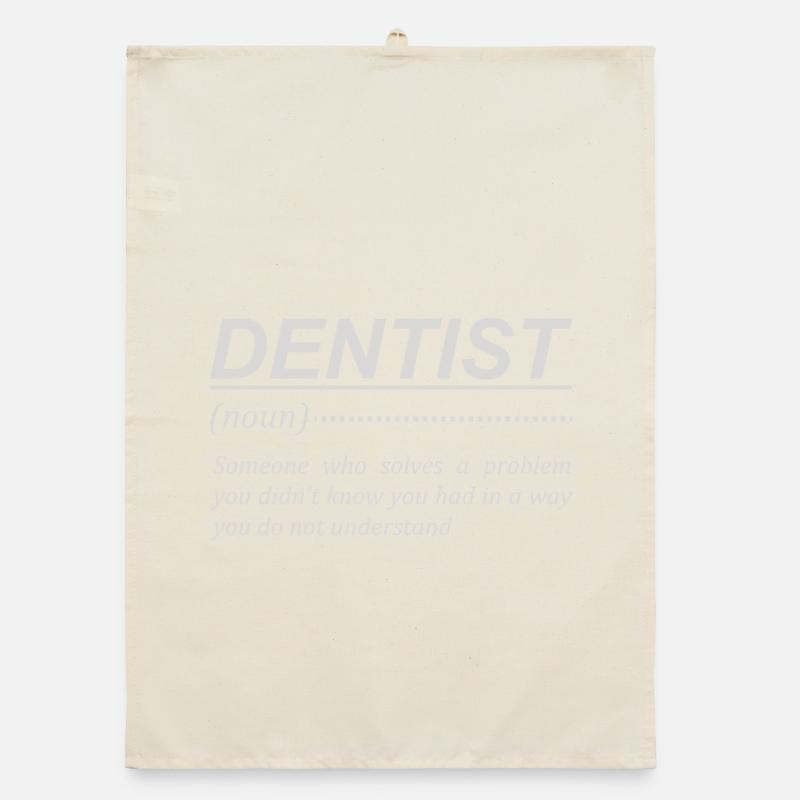 dentist Organic dish towel