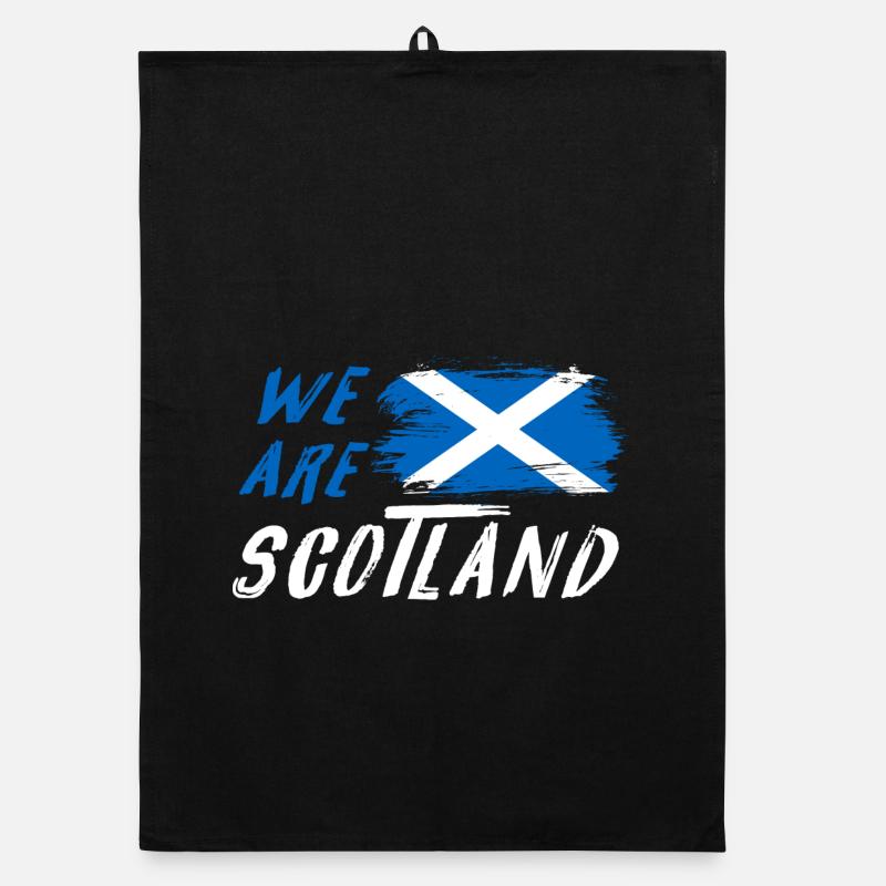 Drapeaux We Are Scotland Torchon bio