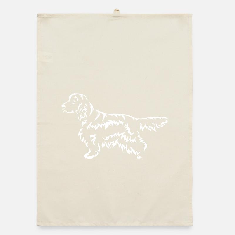 Cocker Spaniel « Black Edition » Torchon bio