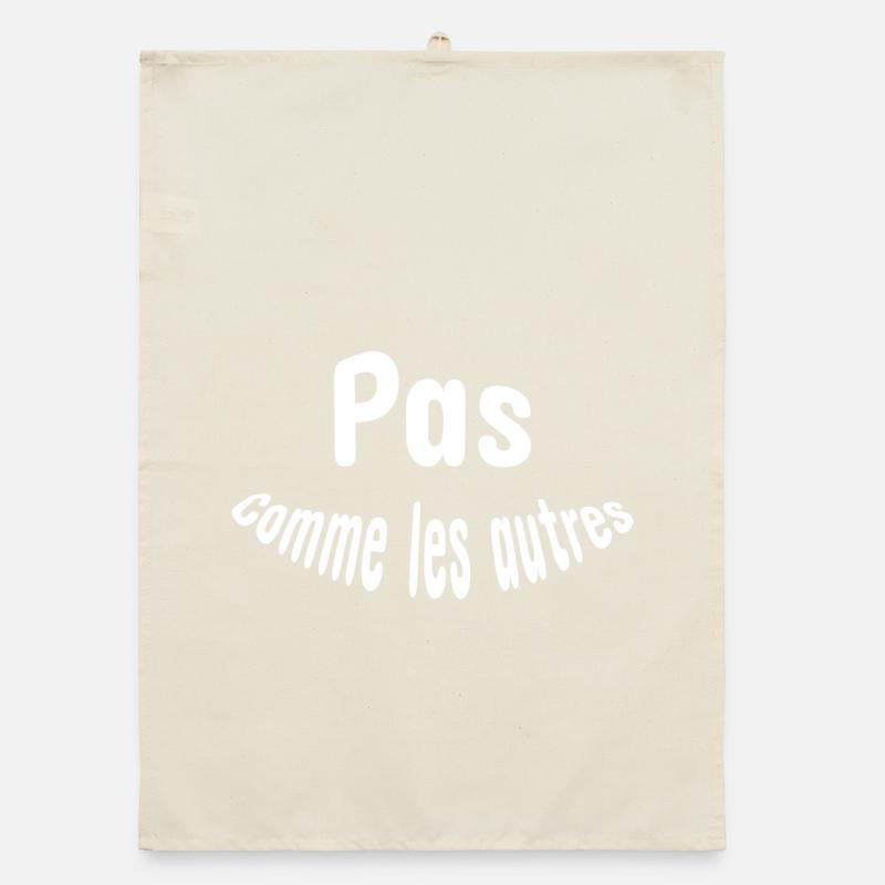 Pas comme les autres Torchon bio