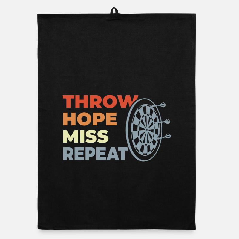 Throw Hope Miss Repeat Organic dish towel