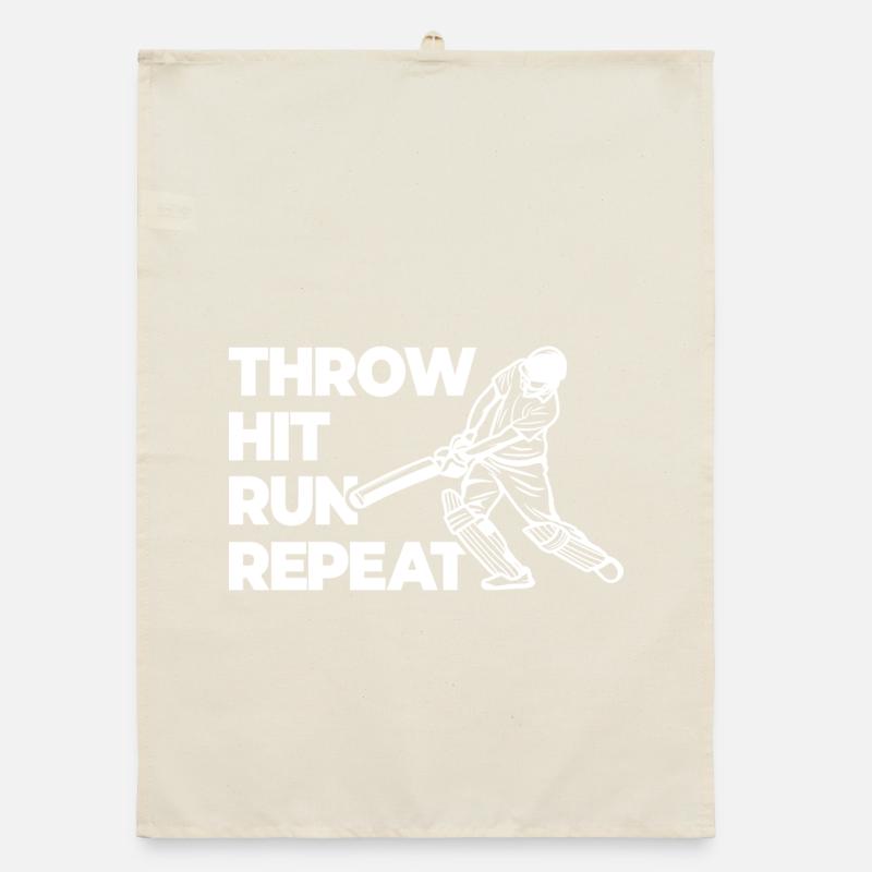 Throwing, hitting, repeating races Organic dish towel